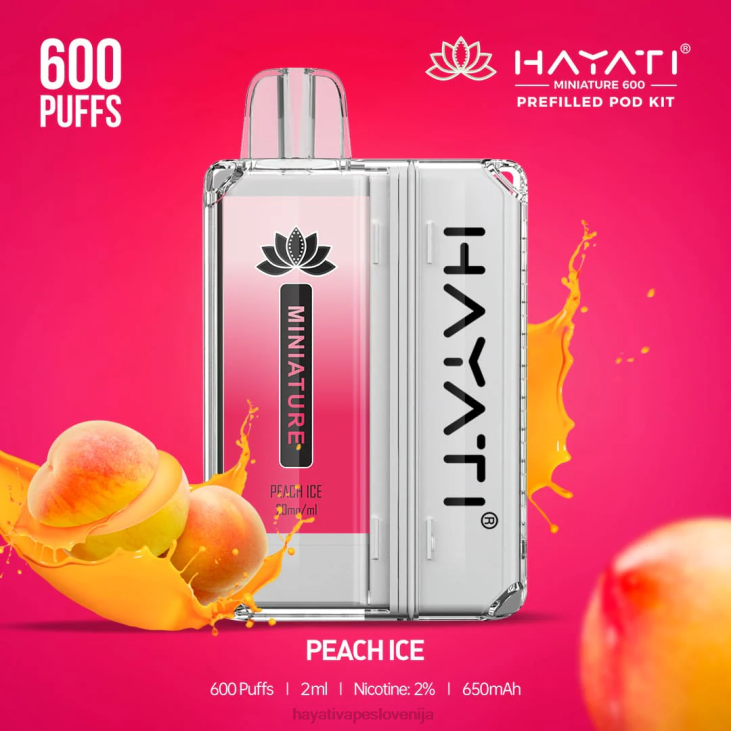 Hayati Slovenija - Hayati Miniature 600 kompletov strokov breskov led NNNF41