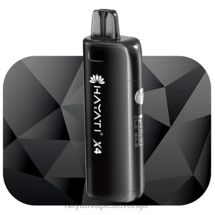 Hayati flavour vapes - Hayati X4 sistem pod za ponovno polnjenje nevihtna črna NNNF62