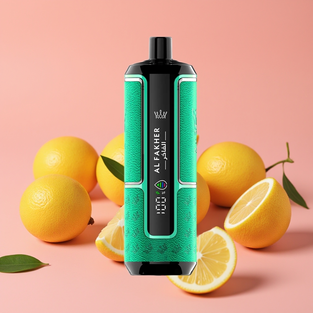 Al Fakher Crown Bar 15K Hypermax Disposable Vape Kit Limeta in Limona – 22ml, 600mAh, 15.000 vdihov