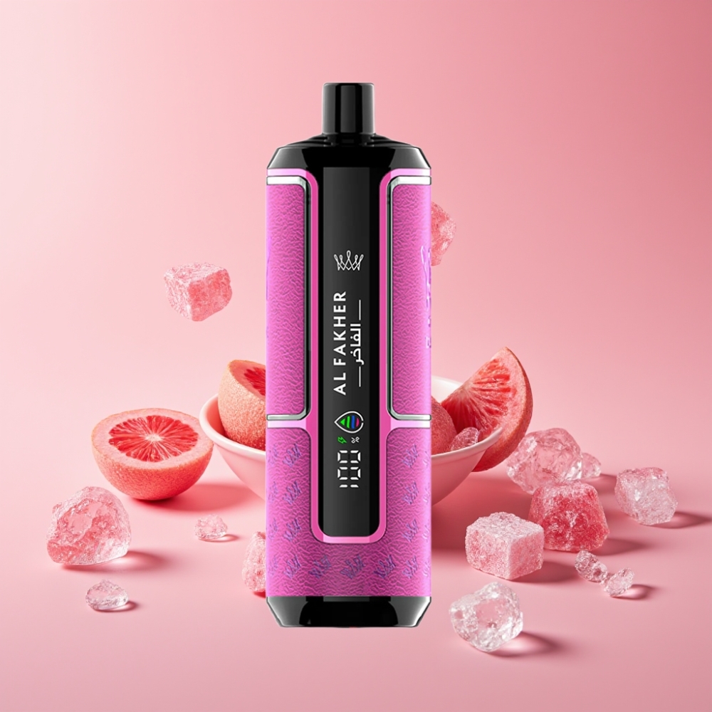 Al Fakher Crown Bar 15K Hypermax Disposable Vape Kit Luch Ice 22ml 15.000 vlečkov 6mg/ml