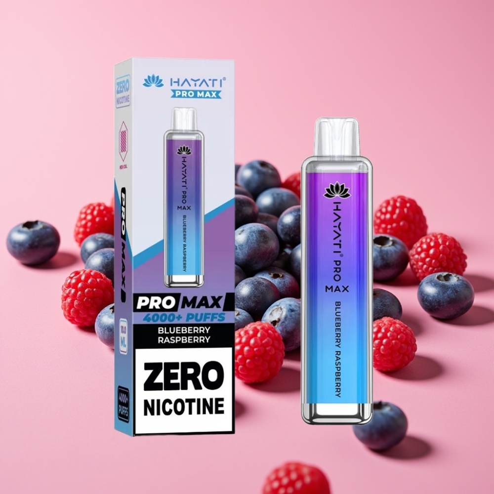 Hayati Pro Max 4000 Puffs Disposable Vape Borovnica Malina 2ml 5% 1400mAh