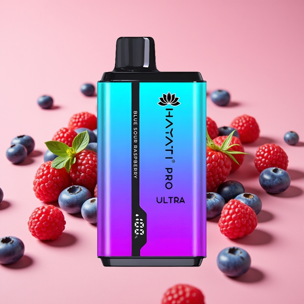 Hayati Pro Ultra 15000 Puffs Borovnica Jagoda Mentol Malina Mentol 2×12ml 2% 49 okusov