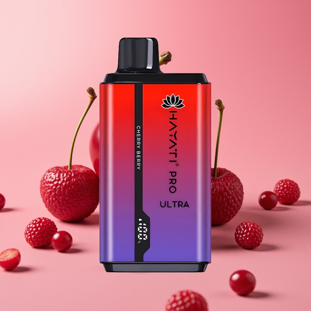 Hayati Pro Ultra 15000 Puffs Češnja-Berry 2×12ml 2% 850mAh