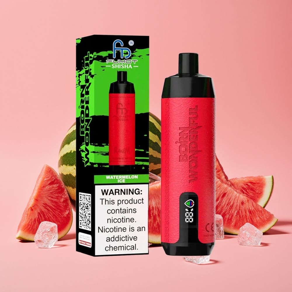 RandM Fumot Shisha 10000 Puffs Disposable Vape Lubenica Led 18ml 850mAh