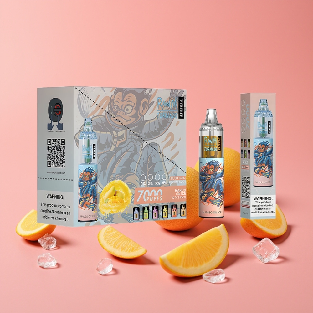 Fumot Tornado 7000 Mango On Ice 14ML 850MAH Type-C RGB