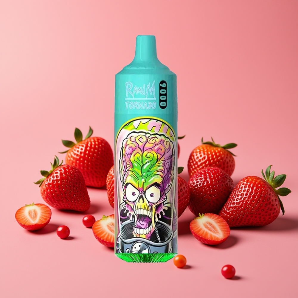 RandM Tornado 9000 Puffs 18 mL 850 mAh Jagoda Granatna