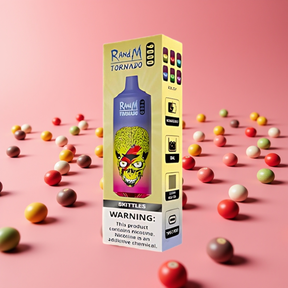 RandM Tornado 9000 Puffs Skittles 18mL RGB
