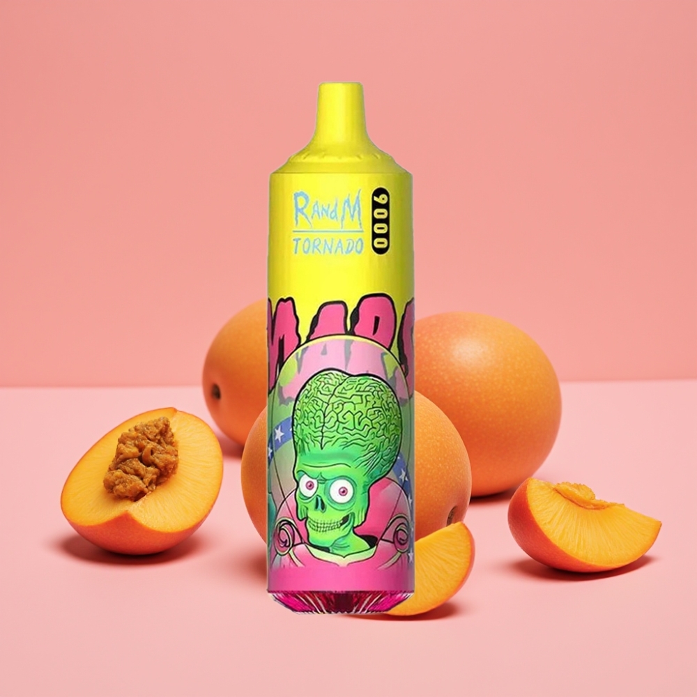 RandM Tornado 9000 Puffs Triple Mango (54 Arom, 18 mL, 850 mAh)