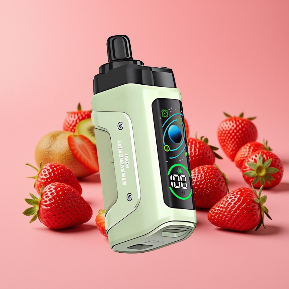 Razz Bar 45000 Puffs Disposable Vape Jagoda Kivi, 1.0 Ohm, Type-C, 20 mg/ml