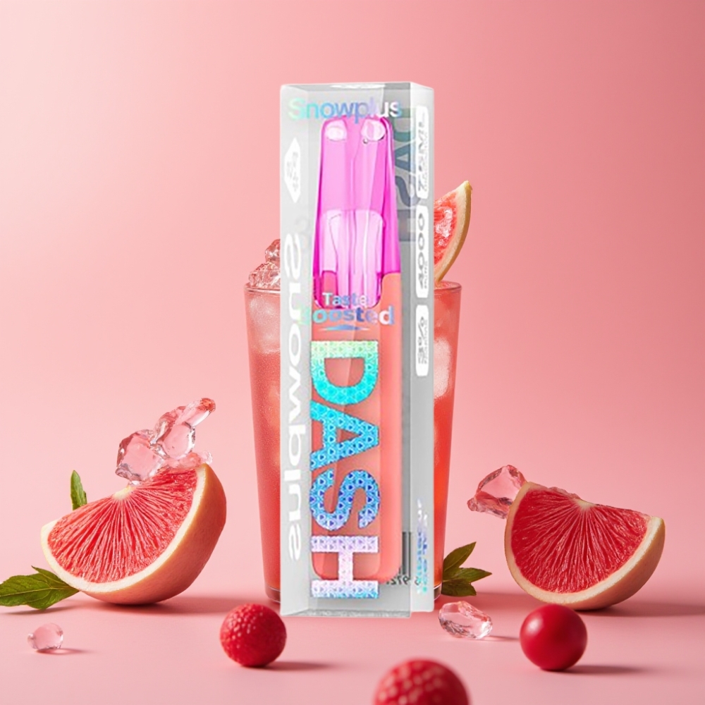 Snowplus Dash 4000 Hibiscus Ledeni Čaj 7,5 ml/530 mAh/4000 pufov