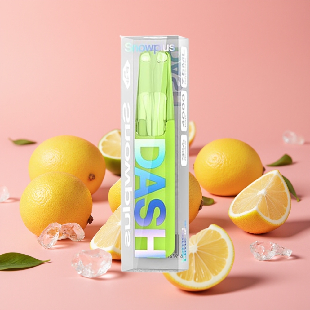 Snowplus Dash 4000 Puffs Disposable Device Limeta Ledeni 7,5 ml, 530 mAh
