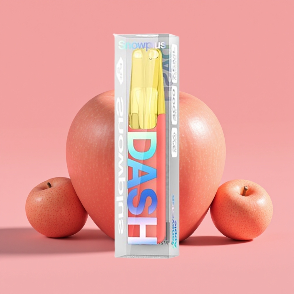 Snowplus Dash 4000 Puffs Disposable Honeycrisp Apple 7.5 ml 530 mAh 3%/5%