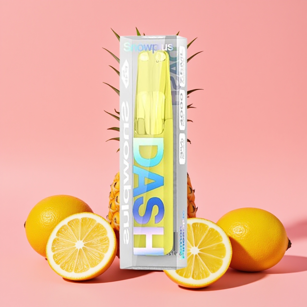 Snowplus Dash 4000 Puffs Disposable Limona Ananas, 7,5 ml, 530 mAh
