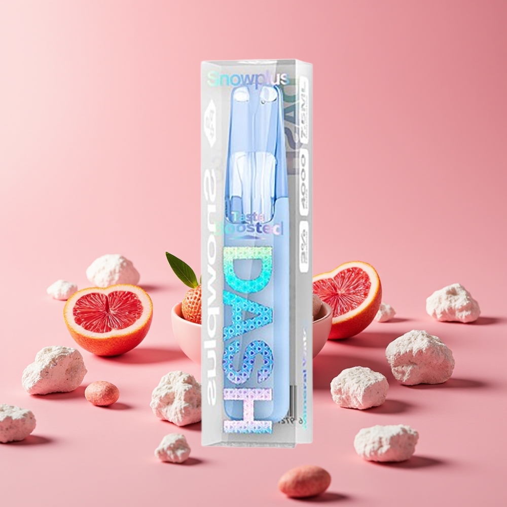 Snowplus Dash 4000 Puffs Minerlna voda, 7,5 ml, 530 mAh, 4000 pufov