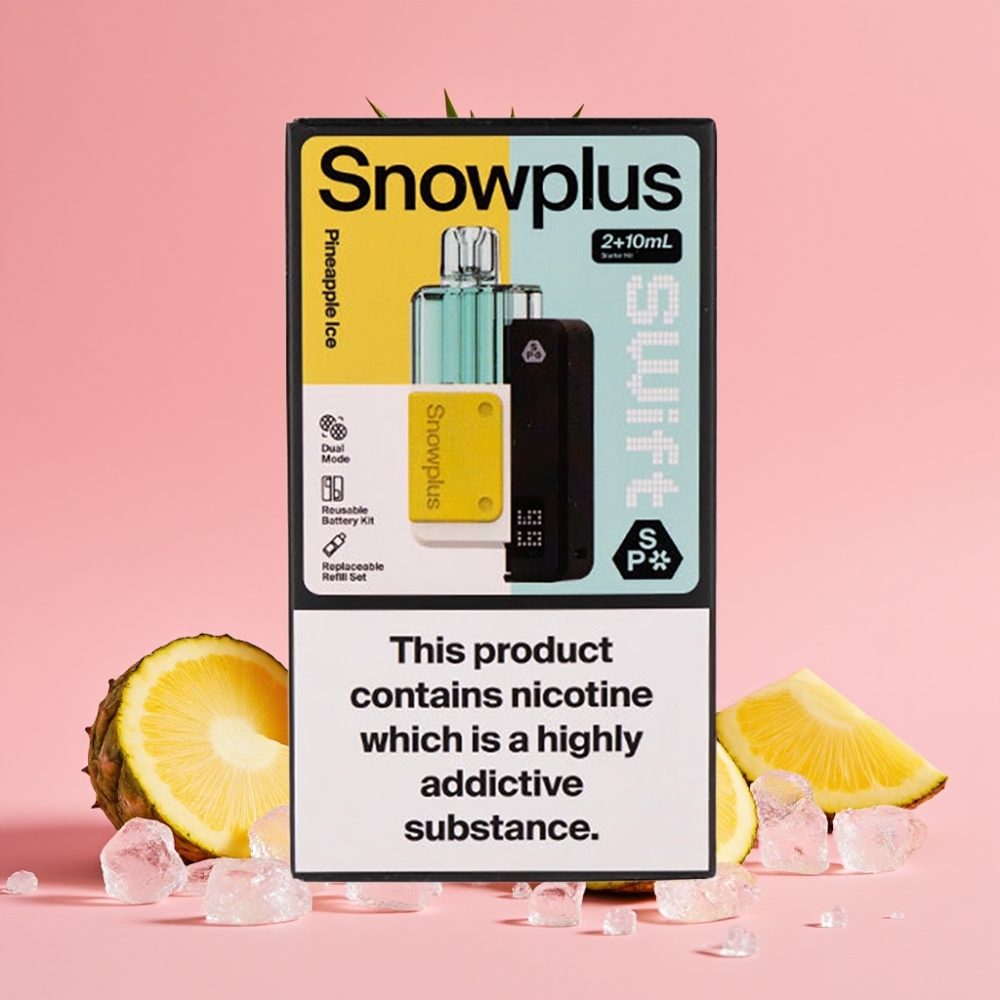 Snowplus Swift 5000 Puffs Prefilled Pod Kit Ananas Led, 1000 mAh, 2+10 ml