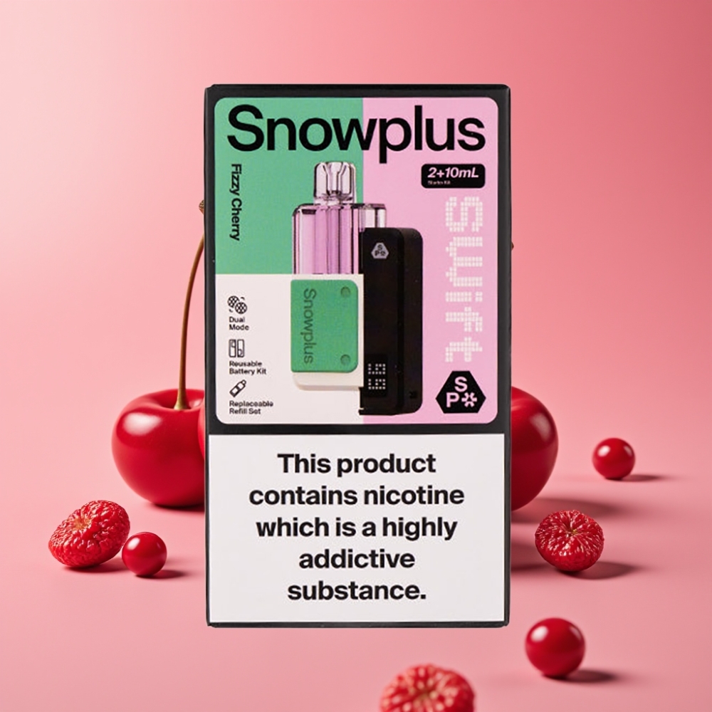 Snowplus Swift 5000 Puffs Prefilled Pod Kit Gazirana Češnja, 1000 mAh, 2+10 ml