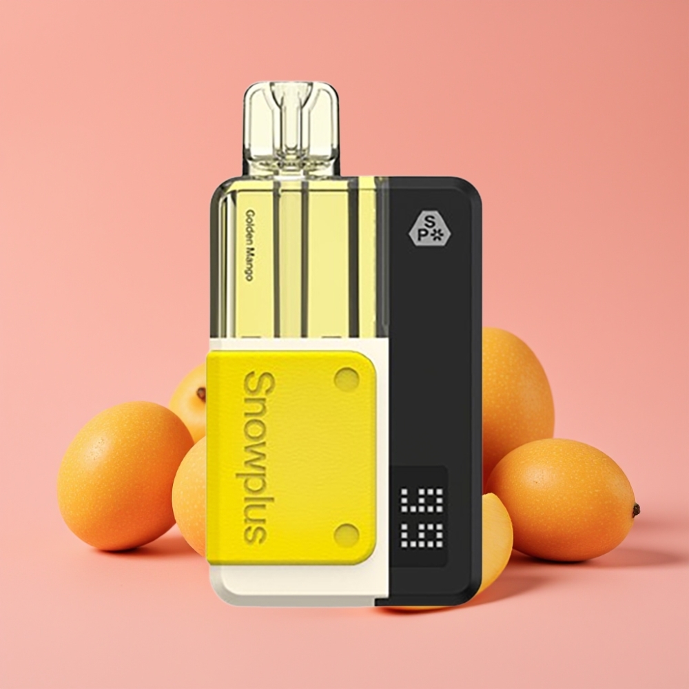 Snowplus Swift 5000 Puffs Prefilled Pod Kit Zlati Mango, 1000 mAh, 2+10 ml