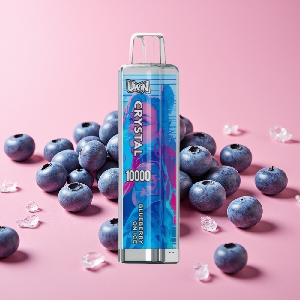 UWIN Crystal 10000 Puffs Blueberry On Ice 18ml 650mAh RGB