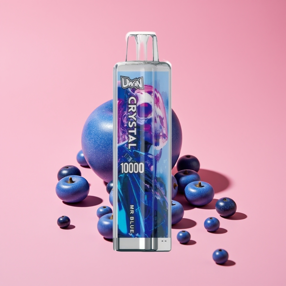 UWIN Crystal 10000 Puffs Gospod Modri, 18ml, 650mAh, Type-C