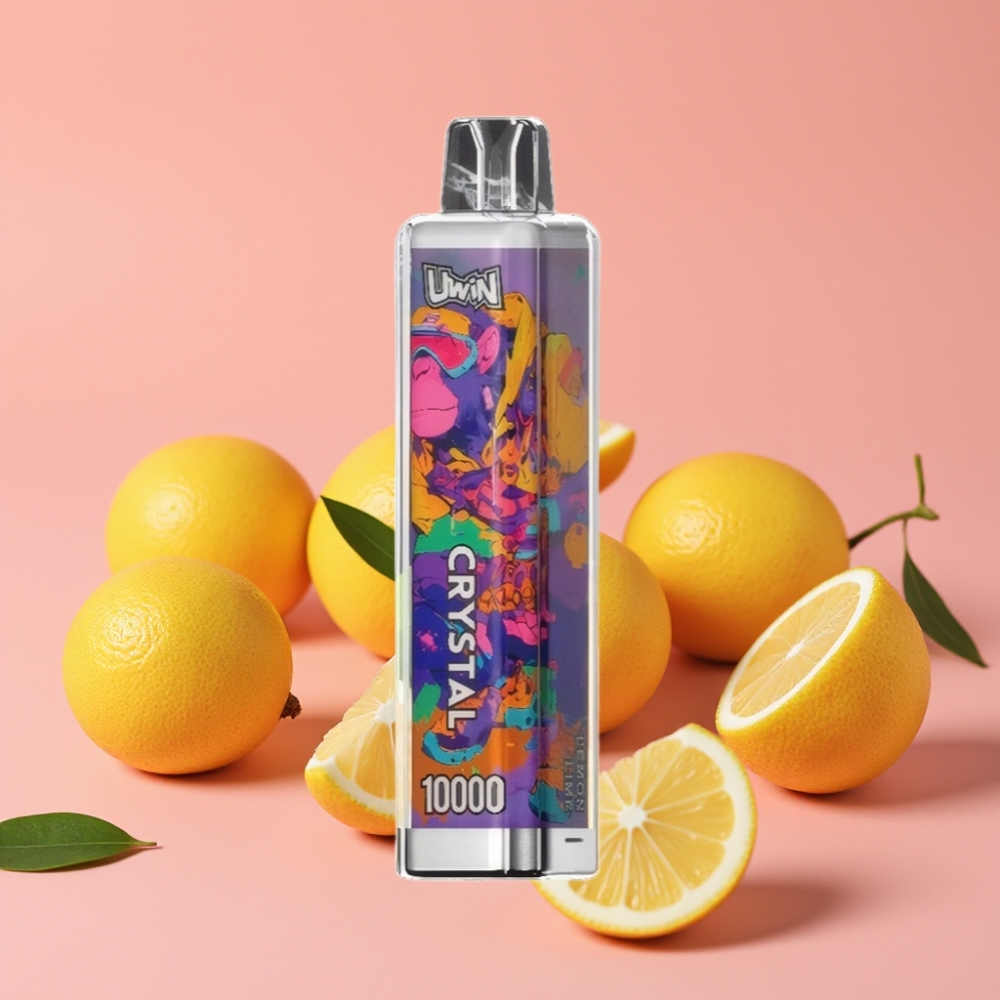 UWIN Crystal 10000 Puffs Limeta in Limona, 18ml, 650mAh, Type-C