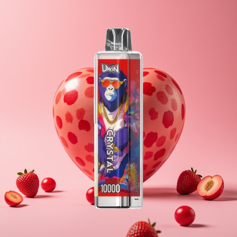 UWIN Crystal 10000 Puffs Ljubezen 66, 18ml, 650mAh, Type-C, RGB