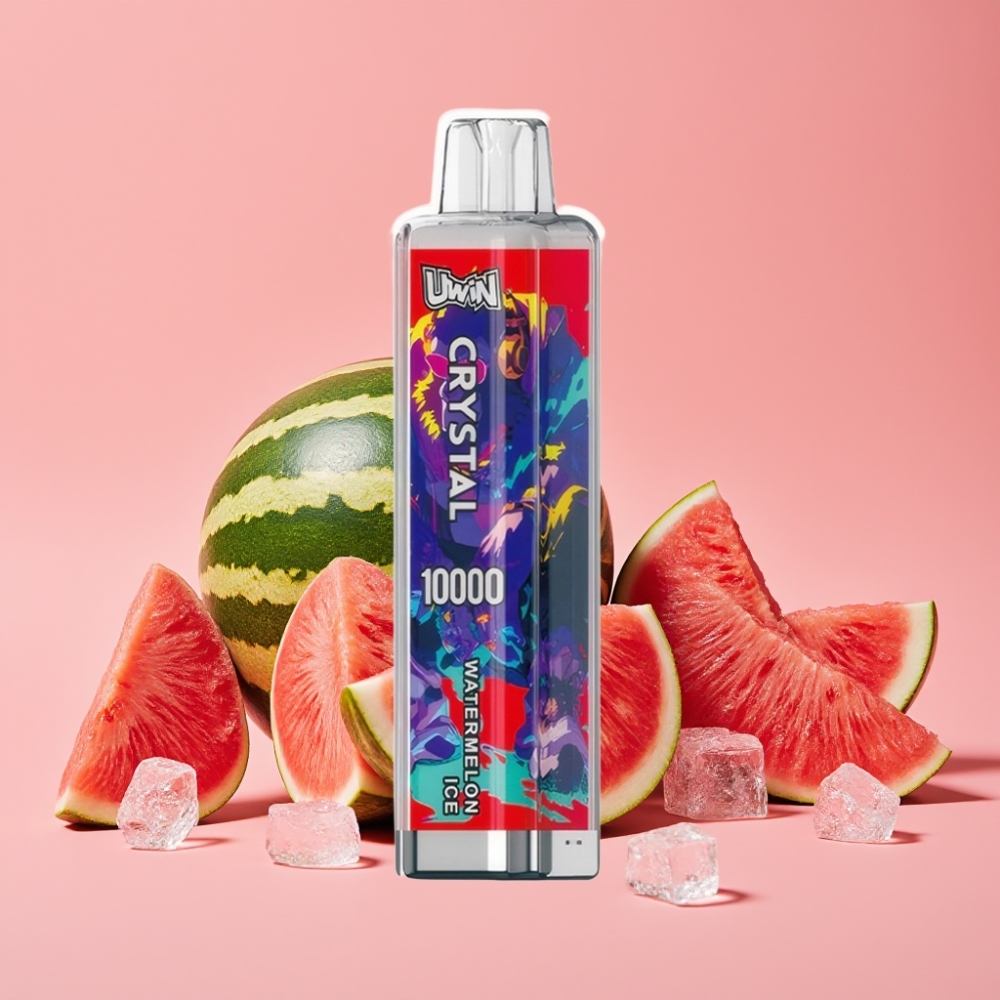UWIN Crystal 10000 Puffs Lubenika Ice 0%/2%/3%/5% 18ml 650mAh