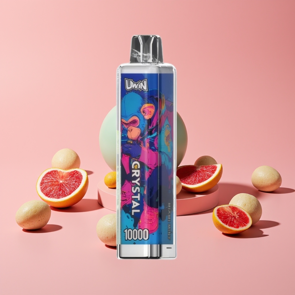 UWIN Crystal 10000 Puffs Miami Mint, 18ml/650mAh/Type-C