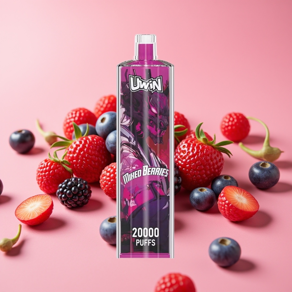 Uwin Shisha Hookah Crystal 20000 Puffov 0% 2% 3% 5% Nikotin 22ml Mehanska tuljava