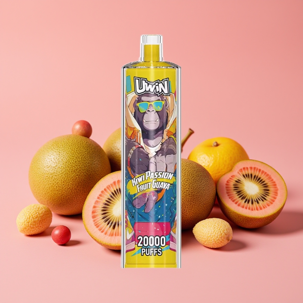 Uwin Shisha Hookah Crystal 20000 Puffs Brez Nikotina 0% 22ml Type-C Mrežna Tuljava