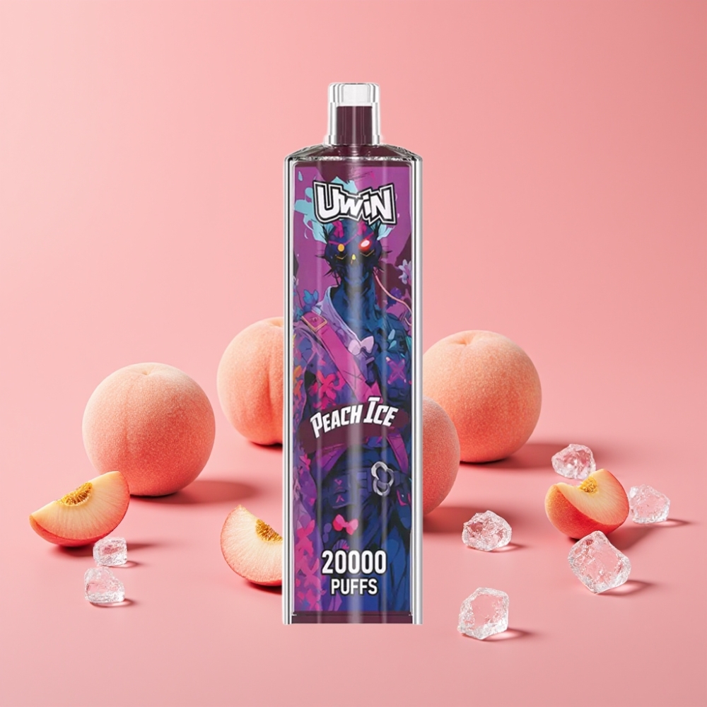 Uwin Shisha Hookah Crystal 20000 Puffs Brez Nikotina 0% 22ml Type-C