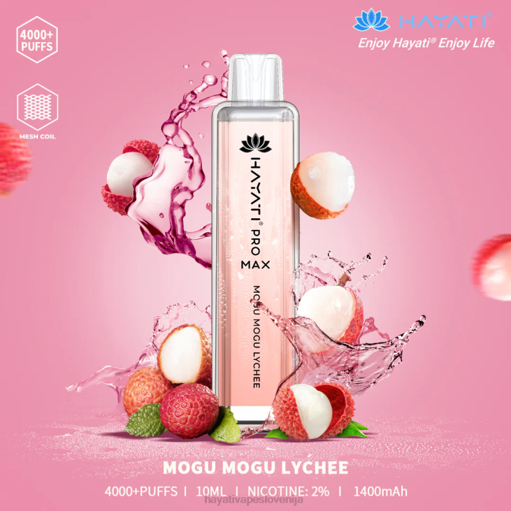 Hayati flavour vapes - Hayati Pro Max za enkratno uporabo mogu mogu liči NNNF112