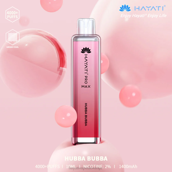 Hayati vape near me - Hayati Pro Max za enkratno uporabo hubba bubba NNNF106