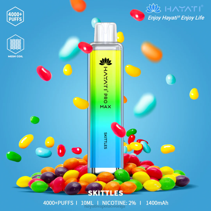 Hayati vapes wholesale - Hayati Pro Max za enkratno uporabo keglji NNNF120